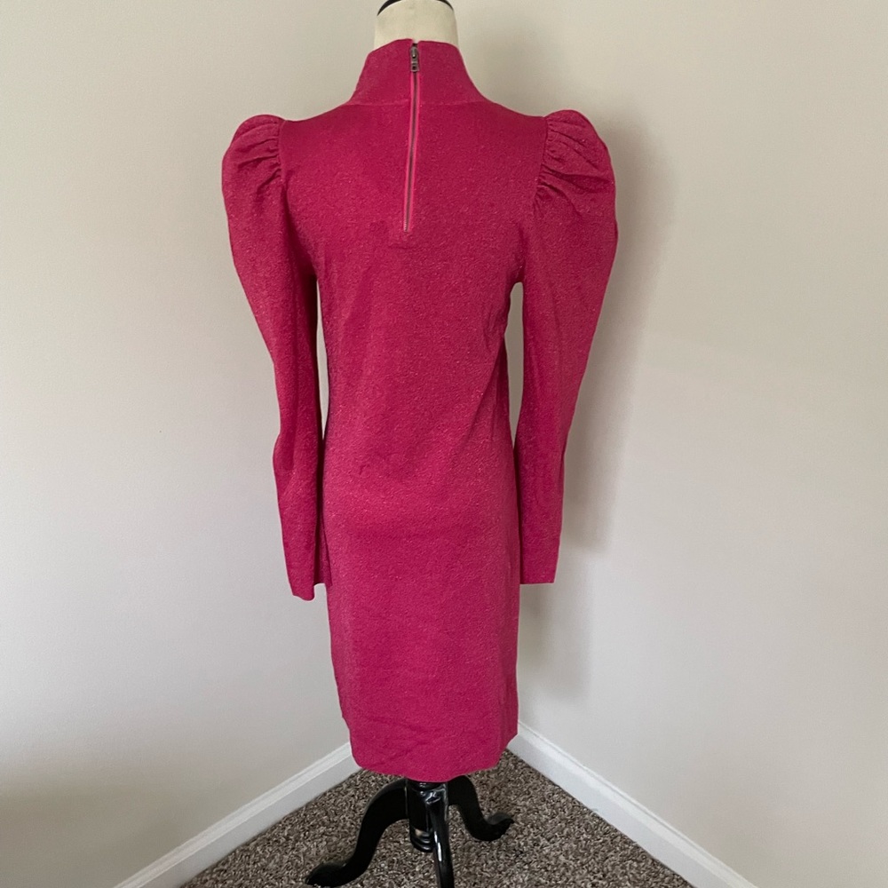 Alice + Olivia Pink Long Sleeve Dress - Picture 7 of 8